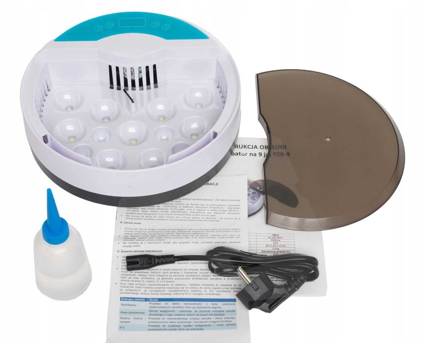 Inkubator na 9 jaj (klujnik wylęgarka)