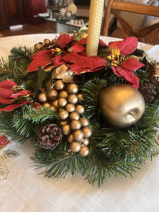 Centro natalicio grande ( 45 cm de diâmetro).