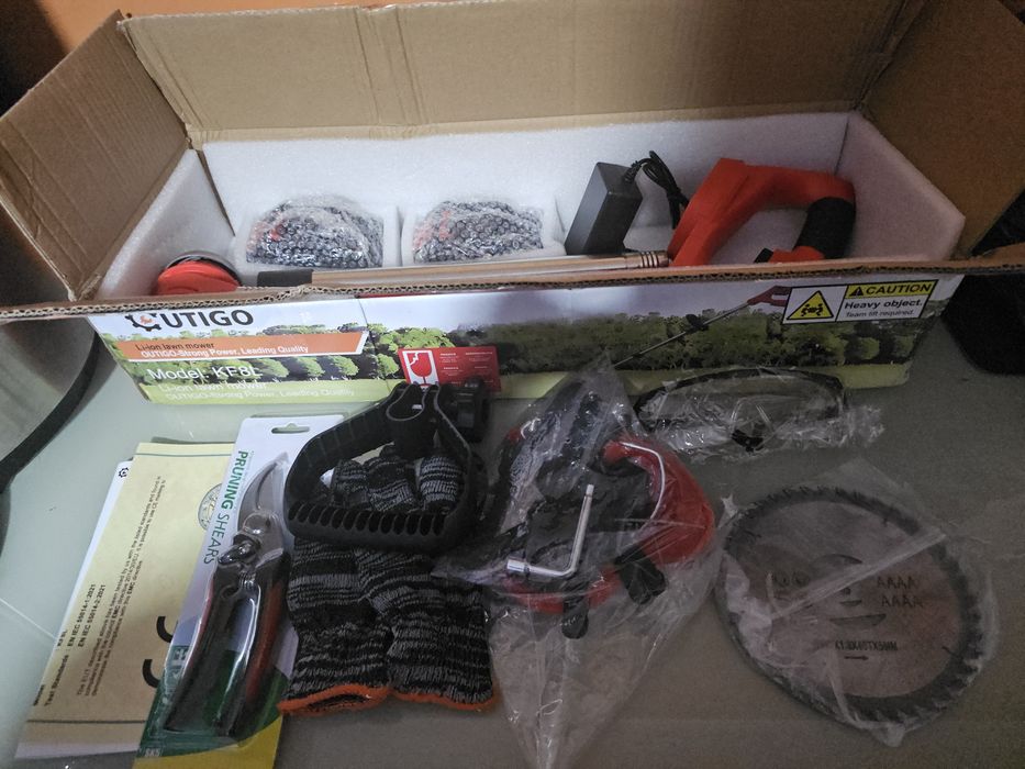 Aparador de relva sem fios de Desbrozadoraeléctrico inalámbrico com 2