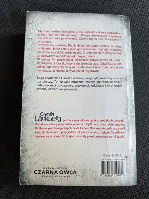 Pogromca lwów - Camilla Lackberg