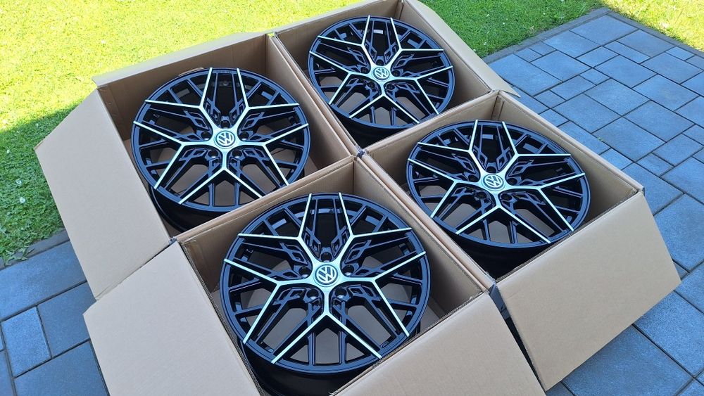 Nowe Alufelgi 5x112 R19 Audi A4 b8 b9 A6 C7 C8 Q2 Q3 Q5 Vw Golf  Passat Arteon Skoda Octavia Superb