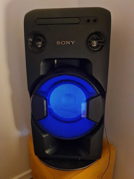 Coluna Sony MHC V11 Bluetooth, Radio, CD, USB e KARAOKE