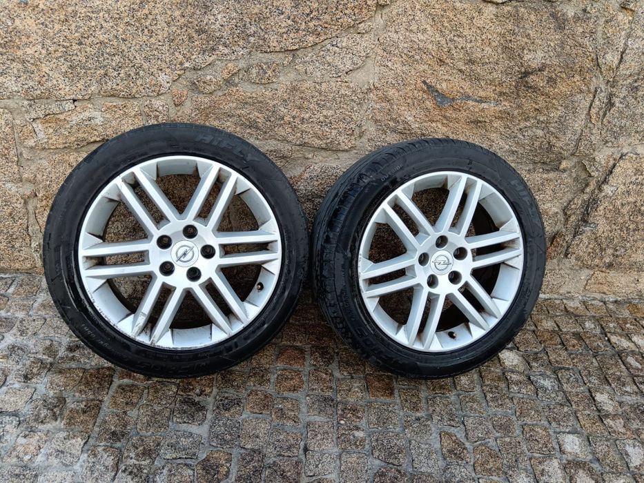 Jantes 17" ET 41 Opel Vectra GTS Originais com Pneus