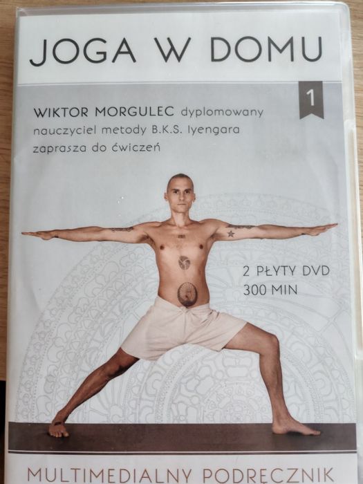 Joga w domu podręcznik multimedialny dvd
