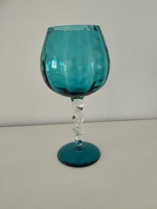 Taça de Vidro Opalino