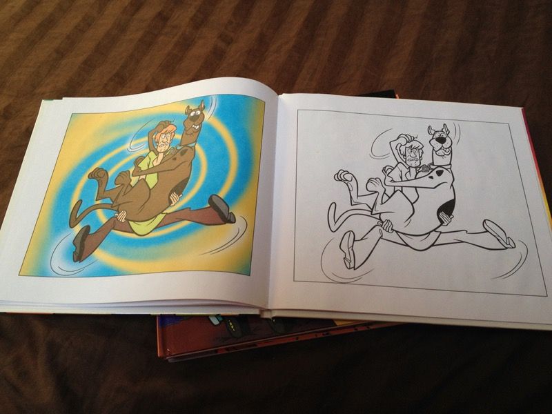 Scooby-Doo! - Caixa de Livros para Colorir