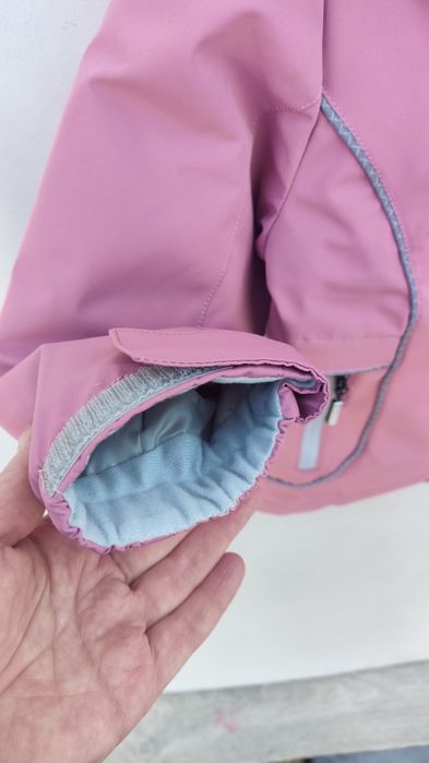 Демісезонна термо куртка для дівчаток на  зріст 92-116