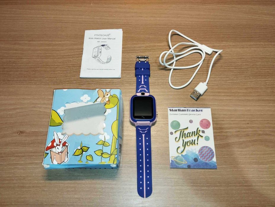 Smartwatch - Zegarek - Niebieski