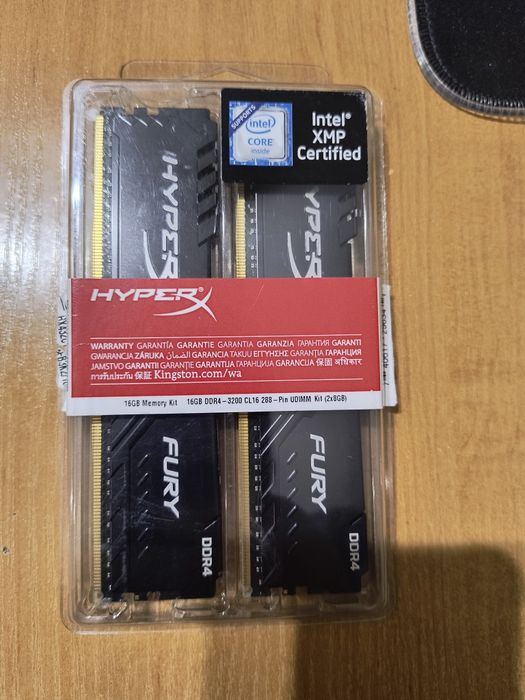 Pamięć 16 GB DDR 4 3200Mhz Hyperx Fury