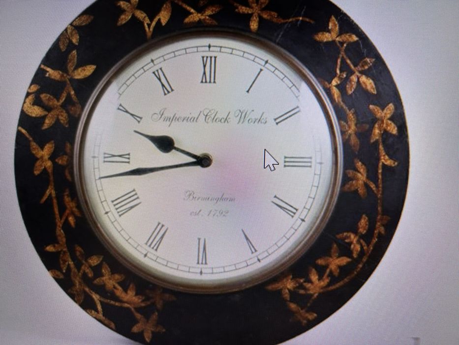 Relógio de parede vintage