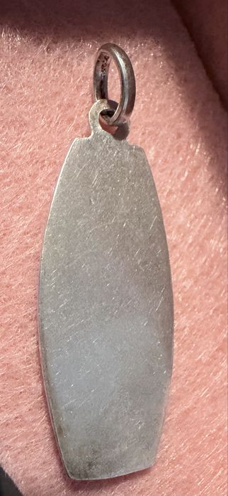 Medalha em prata para fio