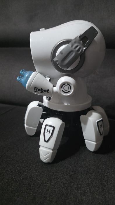 Robot tańczący zabawka disco świeci i jeździ