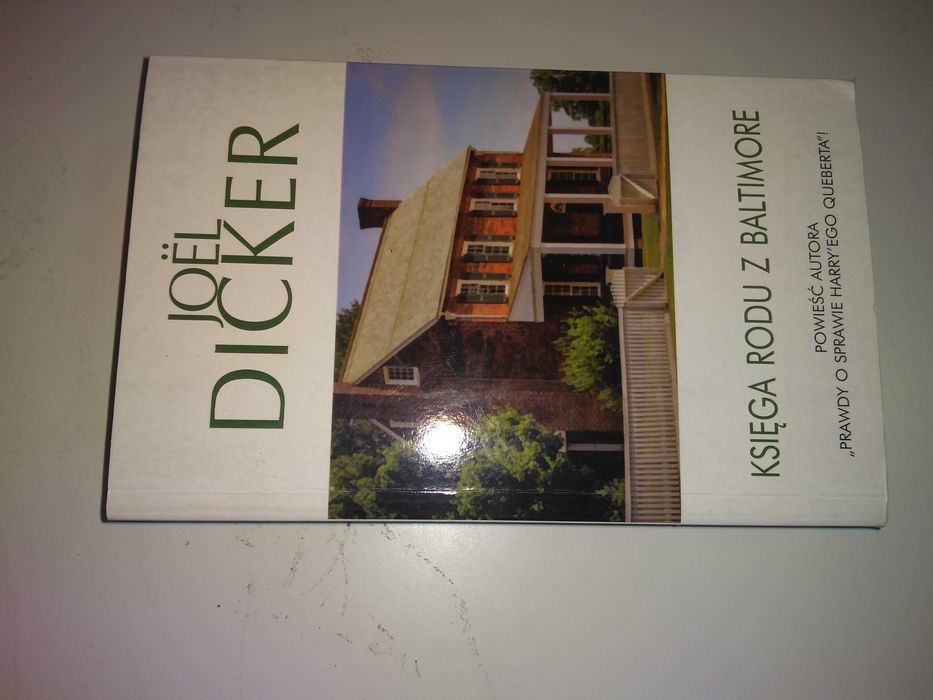 Dobra książka - Księga rodu z Baltimore Joel Dicker (B5)