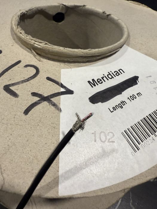 Цифровой коаксиальный аудиокабель Meridian Van Den Hul