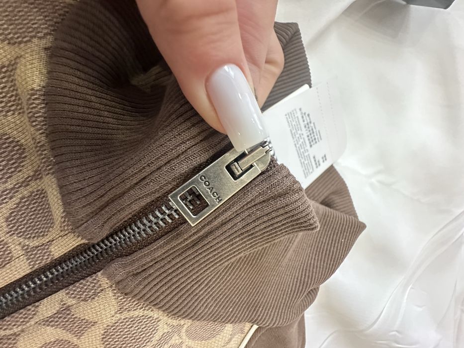 Стильна кофта зіпка Coach рощміри С,М,Л