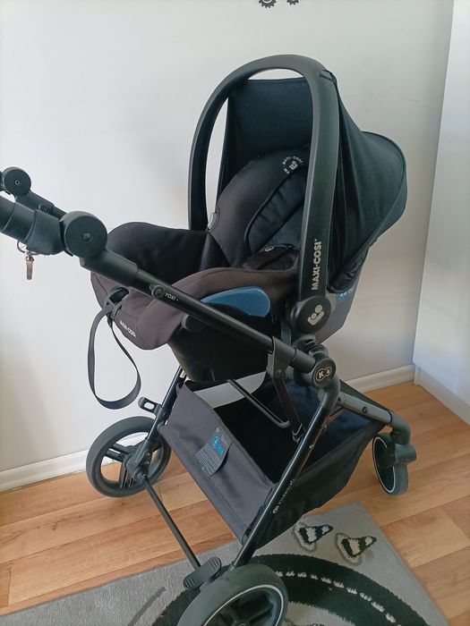 Wózek 2w1 kinderkraft yoxi + nosidełko Maxi cosi