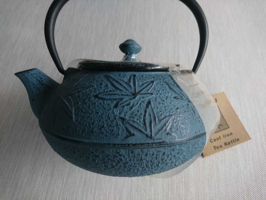 Rikyu Japoński czajnik żeliwny na prezent NOWY! z metką retro dzbanek