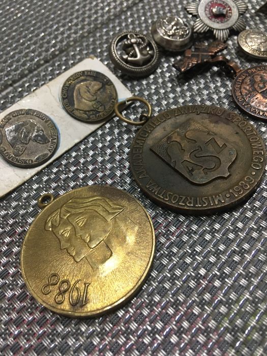Medale masiezne kolekcja