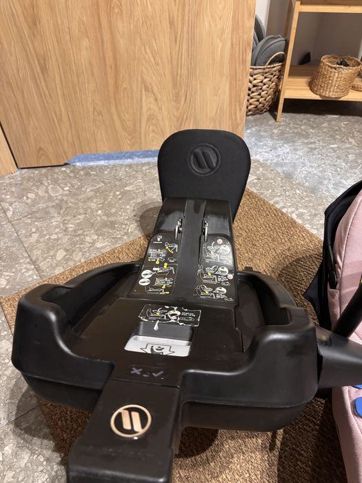 Fotelil avionaut pixelpro 2 + baza isofix + wkladka wełniana