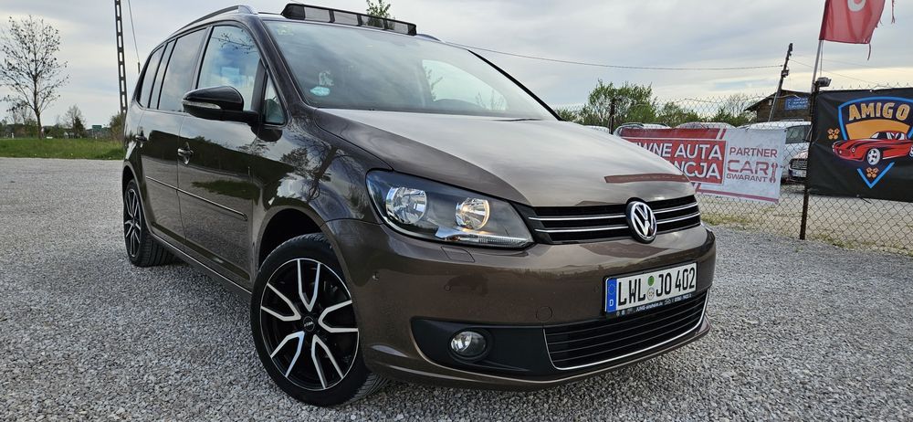 VW TOURAN 2012 R 1.4 TSI Automat Navi KlimaTronim Pdc Panorama Niemcy Raty