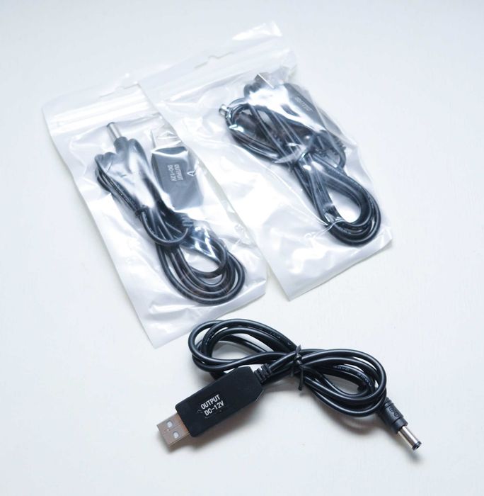 ‼️Питание Роутера USB to DC с 5v на 12v 0.6A 5.5х2.1 Конвертера WiFI