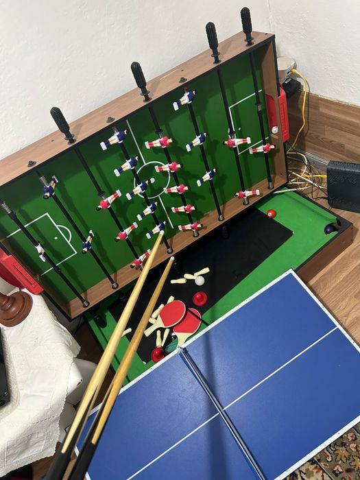 Kit de jogos com bilhar