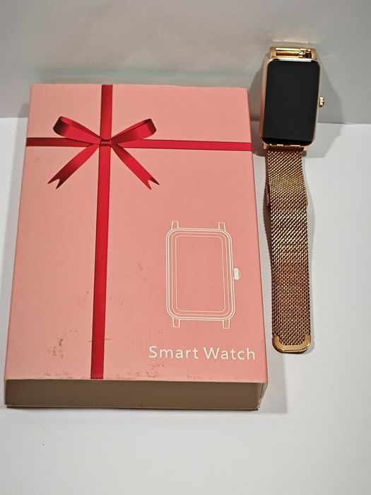 Smartwatch Yohuton Wodoodporny Ip68 Różowe Złoto Android / Ios
