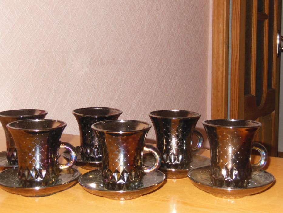 Чашка с блюдцем (набор 6 пар)
