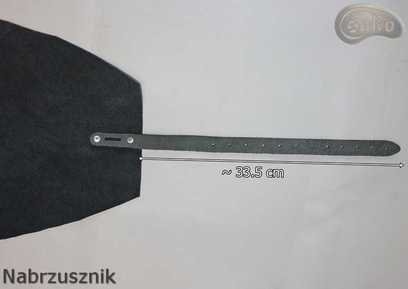 Nabrzusznik ochraniacz na brzuch spawalniczy ślusarski SAKO skórzany