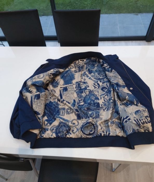 Casaco volcom cor azul