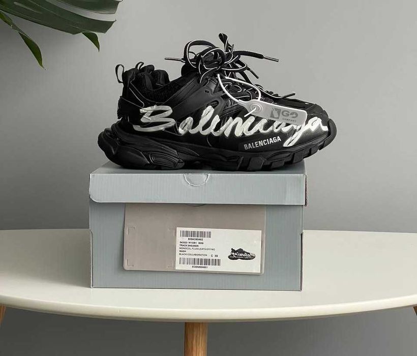 !ОСІННІЙ РОЗПРОДАЖ! Balenciaga Track Signature Black 35-44