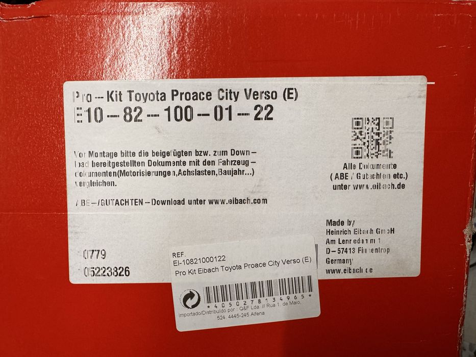 Kit Molas Rebaixamento