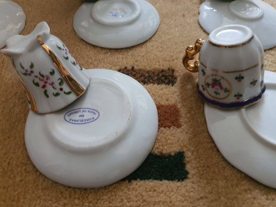 Chávenas Vintage Pintadas a Mão