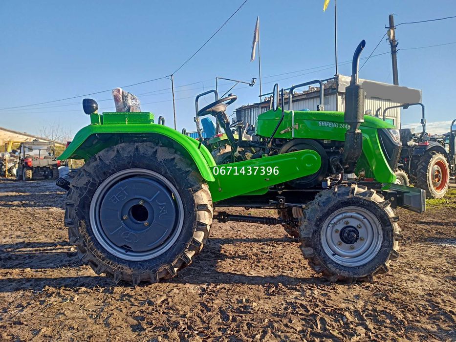Трактор Shifeng 244 B Повний привід ВОМ Триточкова навіска Розстрочка