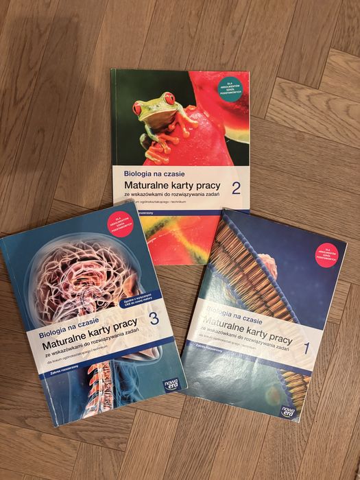 Zestaw kart pracy Biologia rozszerzona Nowa Era liceum