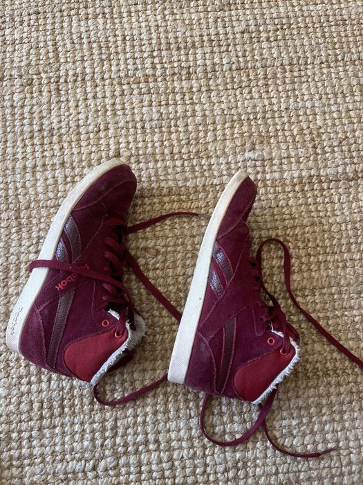 Botas bordo de pelo reebok