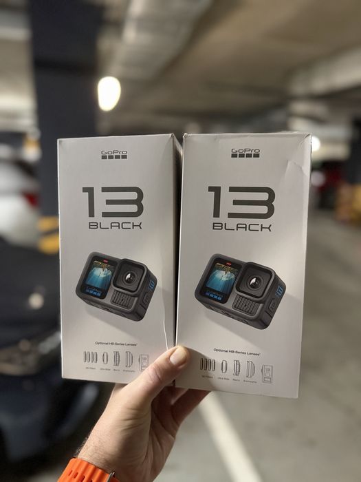 Экшн-камера GoPro Hero 13 Black (CHDHX-131-RW) , нові запаковані