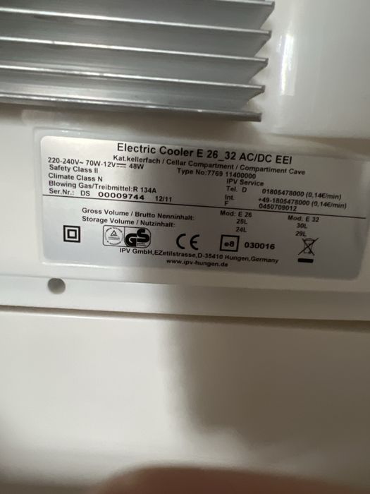 RezerwaLodówka ezetil elektryczna turystyczna