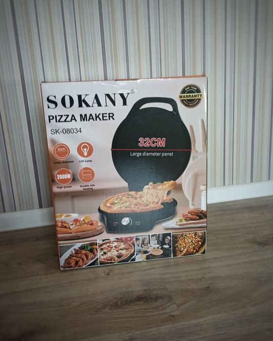 Продам электрический пицца-мейкер Sokany SK-08034.