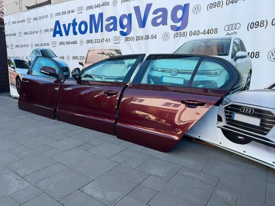 двері  Skoda Superb 2015 перід зад ліфтбек в зборі Друге покоління (B6, рестайлінг) оригінал