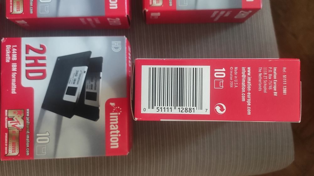 Sealed IBM PC MS-DOS Floppy Disk Boxes442415261229393923