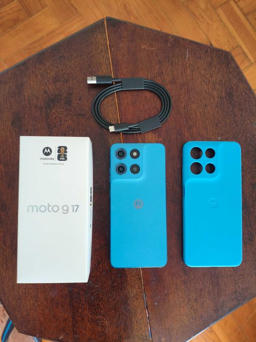 Motorola G17 8+256gb Novo telefone