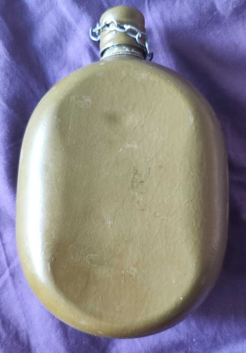 Фляга армійська зелена алюмінієва радянська