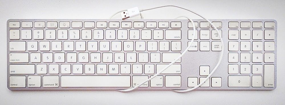 Apple Клавіатура A1243 А1314 алюминий usb hub мембранная клавиатура
