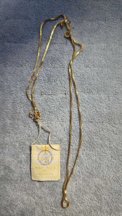 Warmet Złoto 583 łańcuszek łańcuszki 3.8g