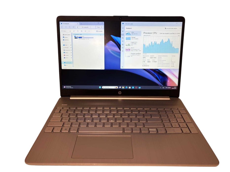 Laptop HP 15S-FQ5113NW Intel Core i3 8 GB/256 GB srebrny