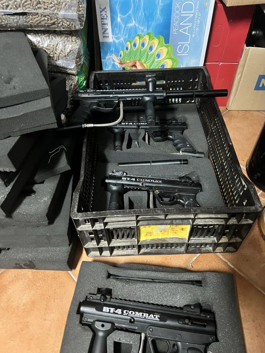 Marcadores paintball BT-4 Combat 12 unidades