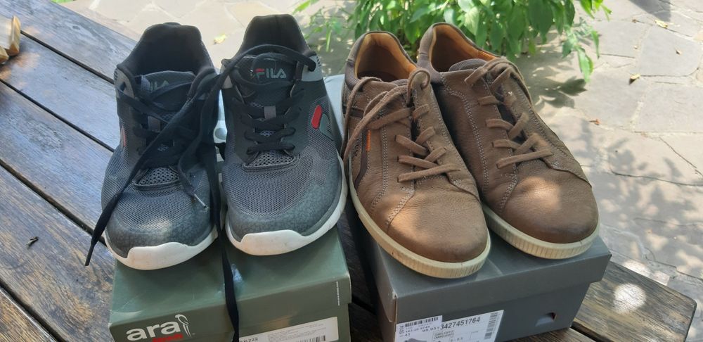 Продам обувь 44 р. Ecco ,Fila.