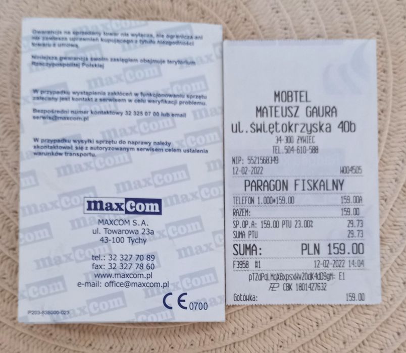 Sprzedam telefony komórkowe dla SENIORA.