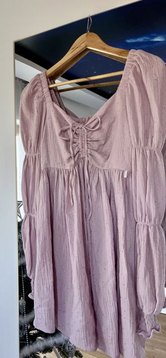 Sukienka Lou Harper 34 xs liliowy